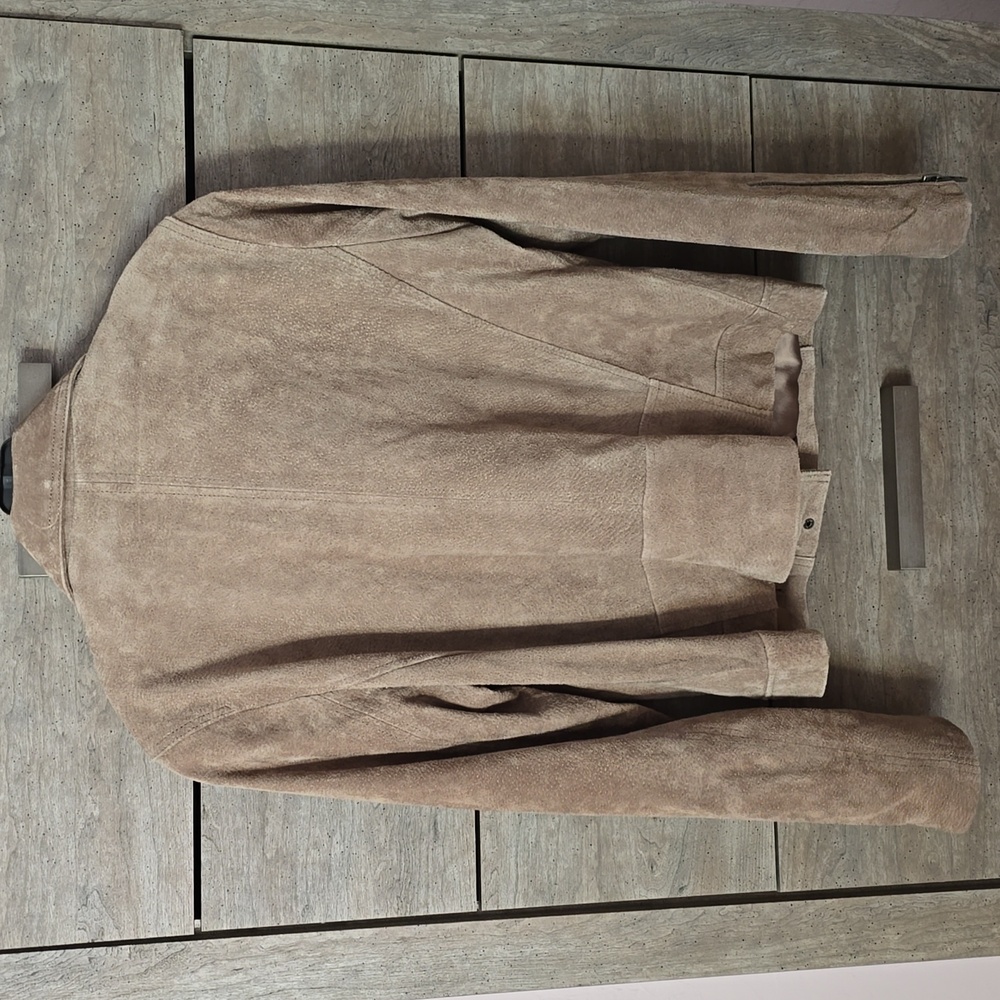 Blank NYC French Taupe Suede Jacket - M - Picture 5 of 6